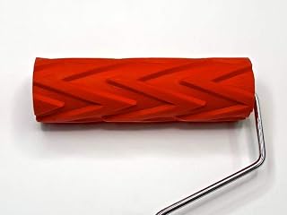 Chevron Pattern - Decorative Art Roller - 7" Texture Roller