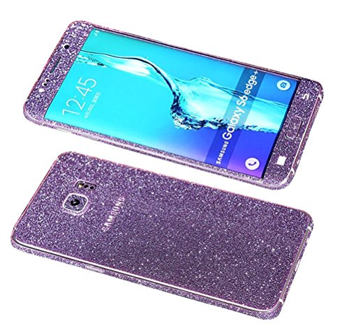 Nnopbeclik Bling Pellicola adesiva protettiva per sticker con glitter Diamond, 1 pellicola protettiva per lo schermo inclusa, per Samsung Galaxy S6 Edge Plus + 1 pellicola protettiva in vetro duro pellicola protettiva per display Nnopbeclik Bling Pellicola adesiva protettiva per sticker con glitter Diamond, 1 pellicola protettiva per lo schermo inclusa, per Samsung Galaxy S6 Edge Plus + 1 pellicola protettiva in vetro duro pellicola protettiva per display