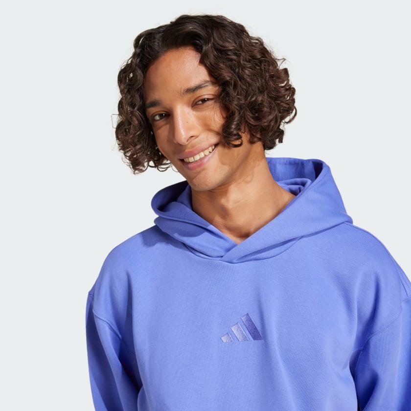 Image of adidas mens All Szn Fleece Loose Hoodie