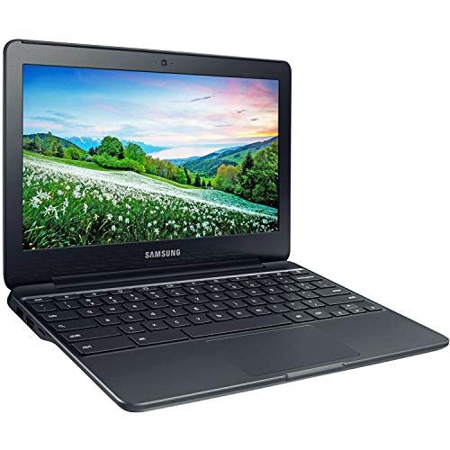 Image of Samsung Chromebook 3 XE501C13-K02US, Intel Dual-Core Celeron N3060, 11.6 inch HD, 4GB DDR3, 32GB eMMC, Night Charcoal
