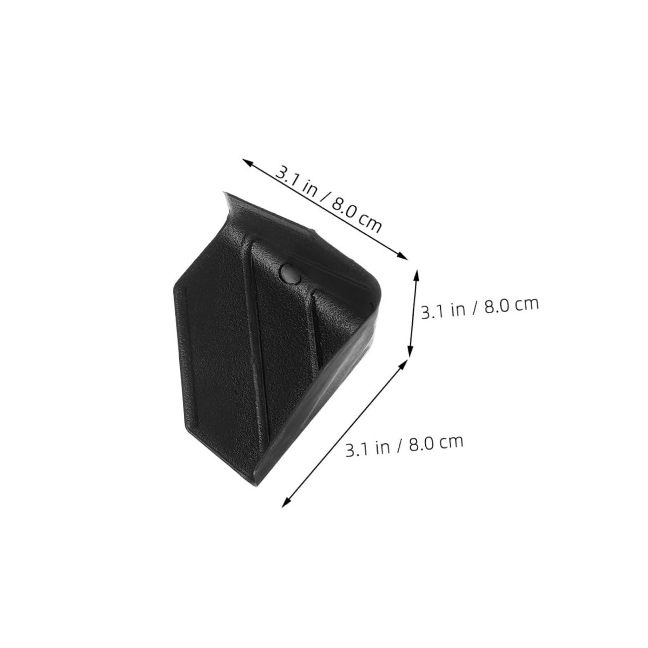 Protecteurs D’angle de Table 100 Pièces Pp Noir Anti-chocs