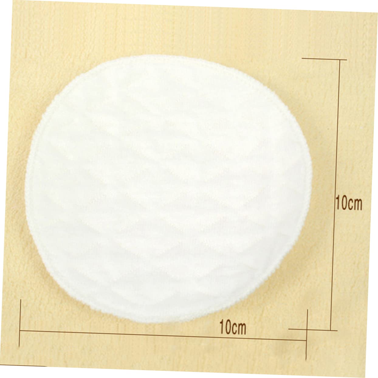 Coppette Assorbilatte Anti-perdita 100 Pezzi Bianco Cotone | Riutilizzabili, per Nursing e Feeding, per Madre Postparto, Supporto Asciutto, Formato 100 Pezzi