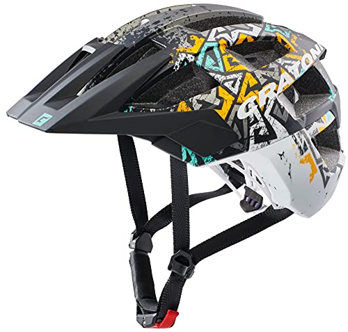 Cratoni Unisex – Erwachsene Allset (MTB) Helme, Wild/Anthrazit Matt, 58-61cm