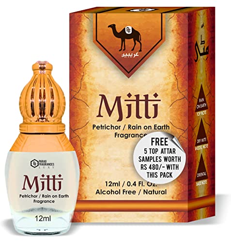 Parag Fragrances Ruh Mitti 12ml Attar For Religious & Personal Use/Indian Natural Attar Series/Long Lasting Attar/Etra/Ittar/Perfume Oil (Mitti) For Rs. 299 @ 70 %