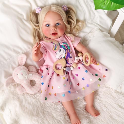 Muñeca Bebé Reborn 20 Pulgadas Cuerpo Suave Realista miniatura 7