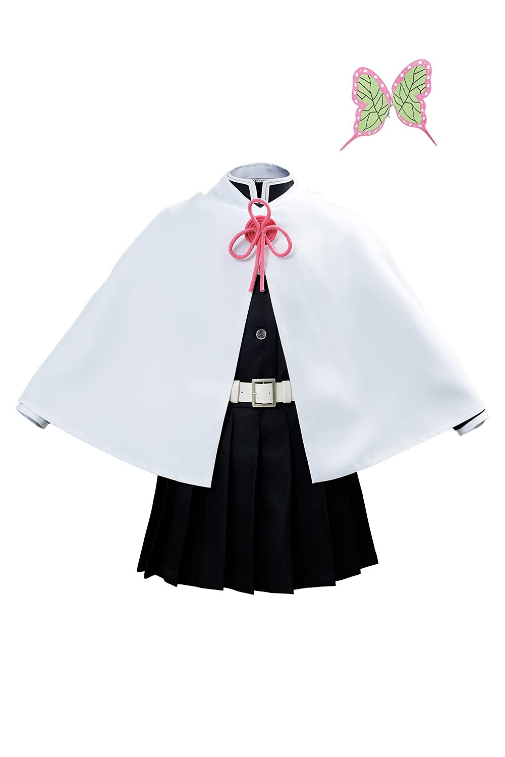Cosplaypark Kanao Tsuyuri Cosplay Costume Cloak Outfit Halloween Party Uniform Robe Cape Dress For Kids Girls - Leather, Multicolor (B088R7PD1B) Amazon Price History, Amazon Price Tracker