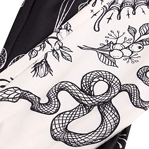 XFLnaraz Women's Fashion Printed Jogger Pants Elastic Waist Color Block Street Loose Sweatpants with Pockets4