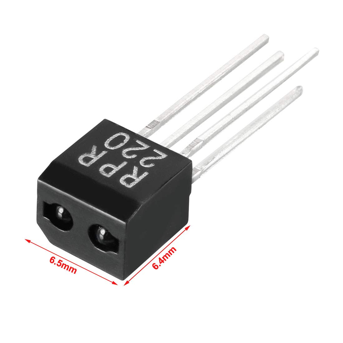 uxcell 5pcs RPR220 Photoelectric Switch Reflective Optical Coupling Sensor 4 Pin — Amazon image 2