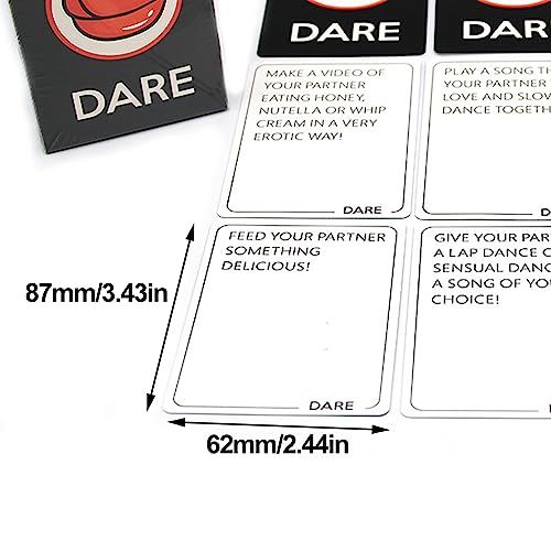 Image of Tickles 3 in 1 Fun & Romantic Game Night Box Set with Conversation Starters, Flirty Games and Cool Dares - Choose from Talk, Flirt Or Dare Cards for Couples Adults (Ages: 18+)