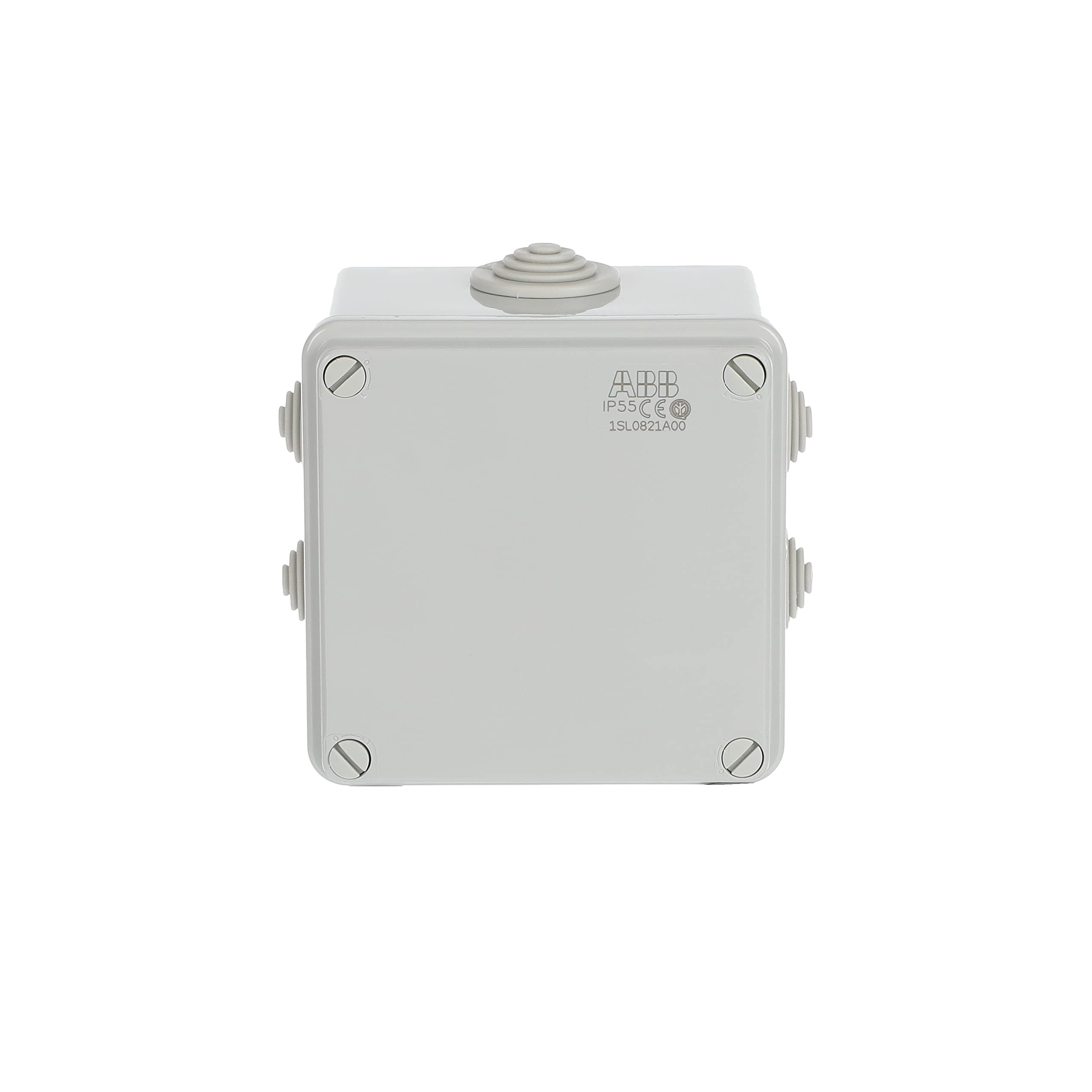 IP55 Junction Box • Waterproof Electric Cable Connector Unit • Cable Glands Included • Shockproof Adaptable Electric Box • Indoor/Outdoor Box • 105 x 105 x 85mm