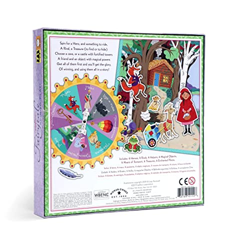 eeBoo Fairytale Spinner Game, Story Building Game, Ages 5+, 2-4 Players - image 3