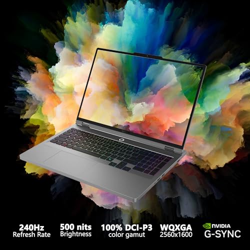 Image of Lenovo Legion 5 AI-Powered Gaming Laptop | 16 inch WQXGA IPS 240Hz 100% DCI-P3 | Intel Core Ultra 9 275HX | 32GB DDR5 1TB SSD | GeForce RTX 5060 (572 AI Tops) | RGB Backlit Win11 Pro w /DLCA Accessory