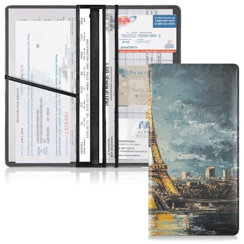 Organizador para Documentos Vehículo PU miniatura 2