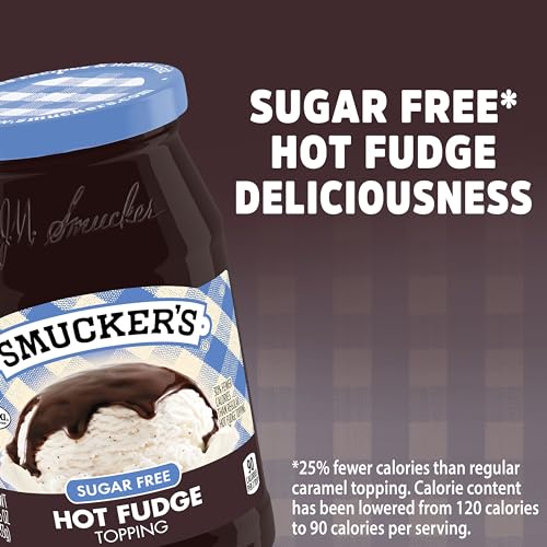 Smucker's Sugar Free Hot Fudge Topping, 11.75 Ounces (Pack of 6) - image 3