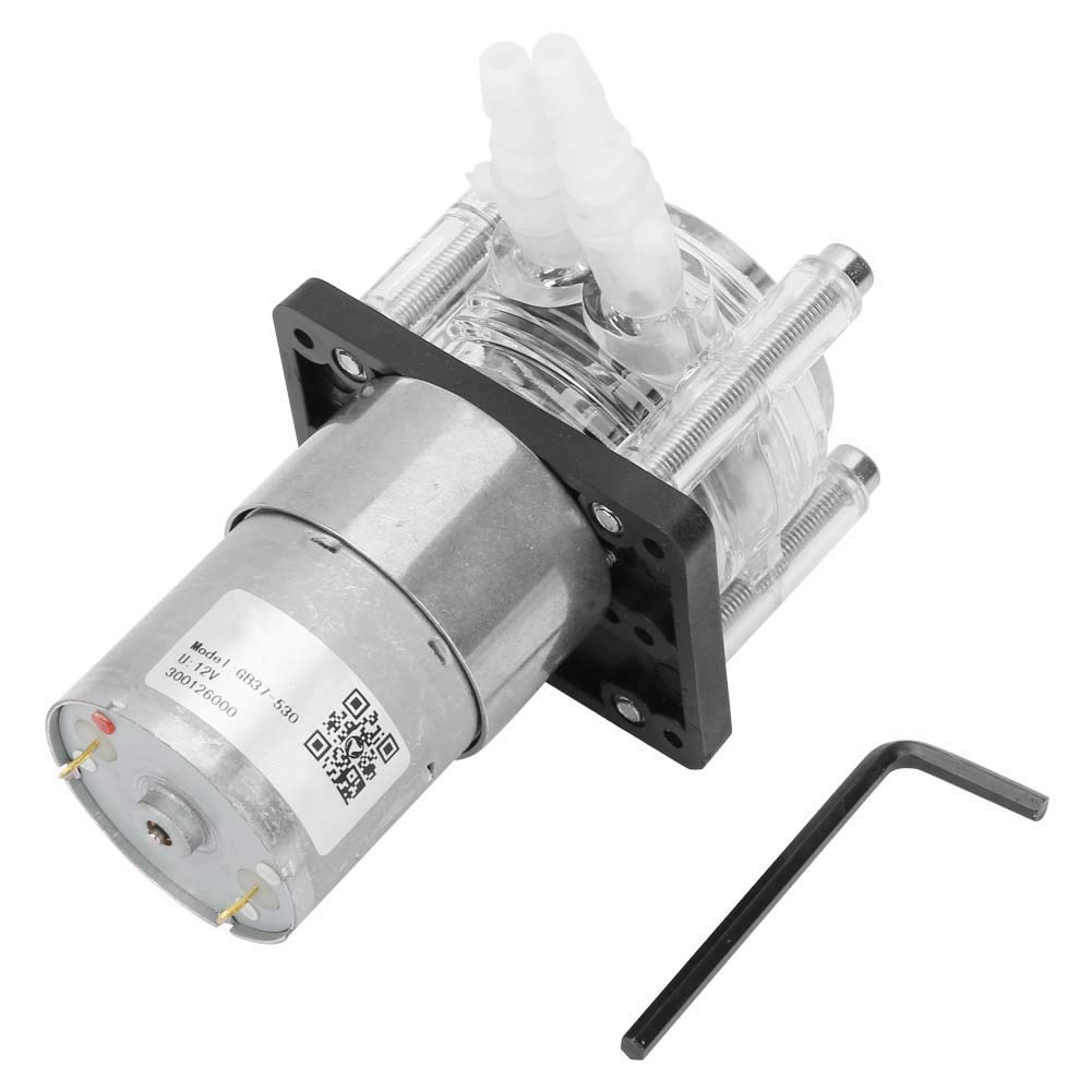 12VDC Micro Vacuum Peristaltic Pump, High Selfpriming Pump, 0-400ml / Min, AntiCorrosion Pump, Strong Suction Pump, Roller Bearing