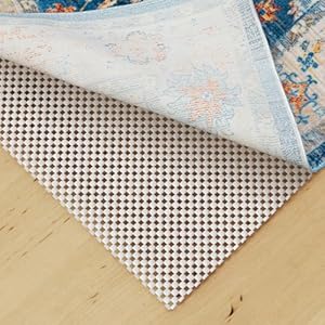 Non Slip Rug Pad Gripper 2×6 Feet Extra Thick Pads for Hardwood Floors,Anti Skid Mat Under Carpet,Runner Keep Area Rugs Safe and in Place