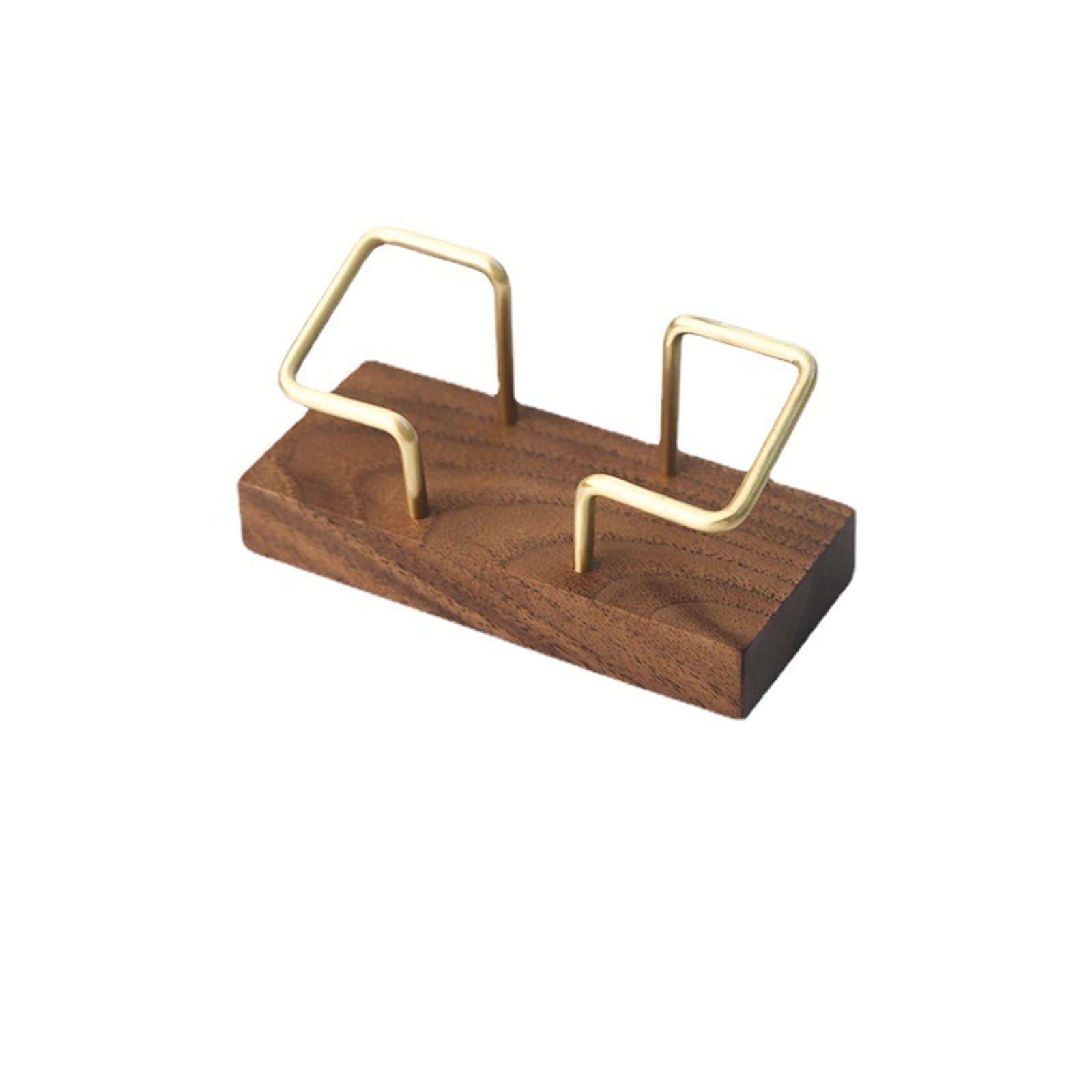 WCXOZERTY Business Card Holder Business Card Holder Wooden for Office Home