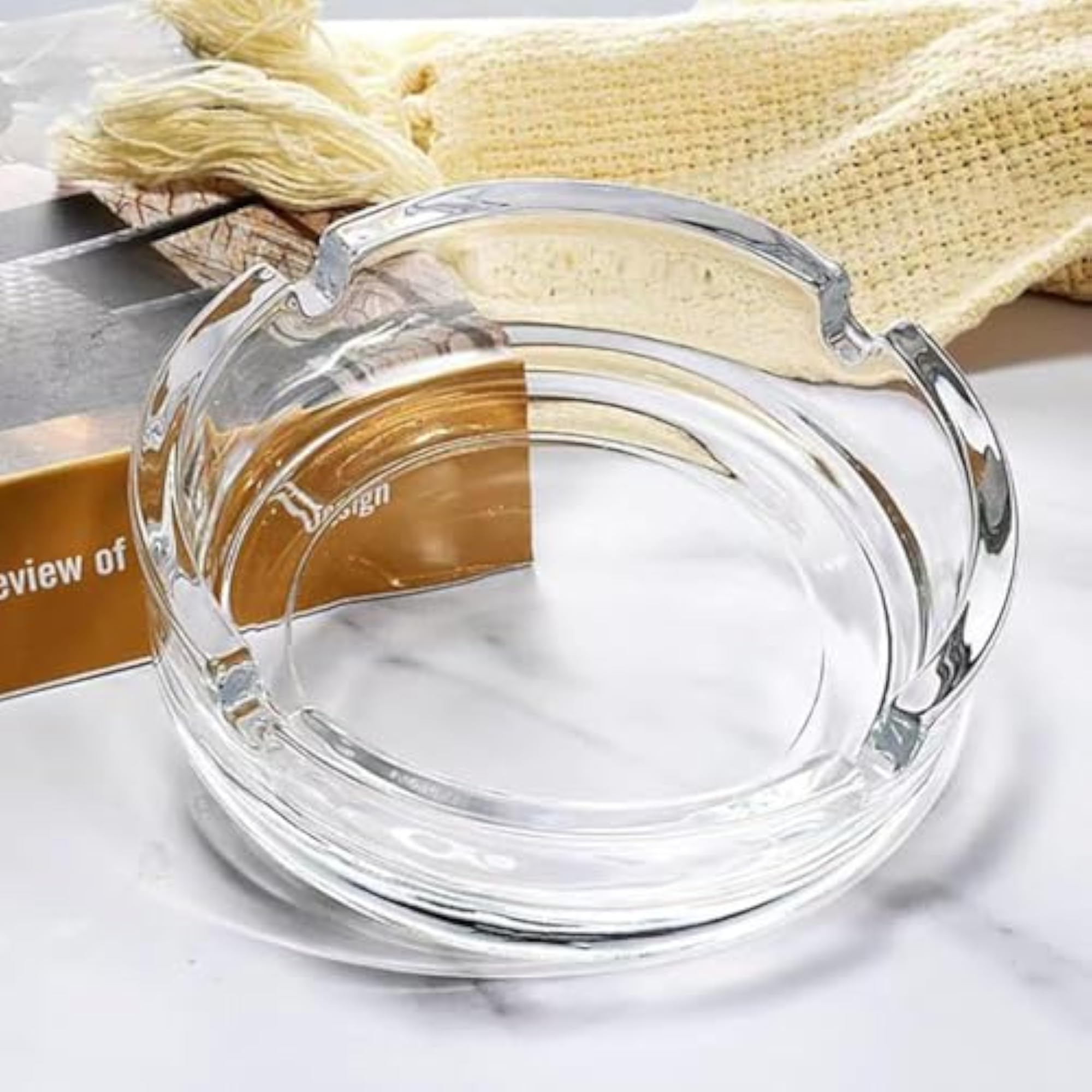 Glass Ash Trays for Smoking, Stylish Ashtray