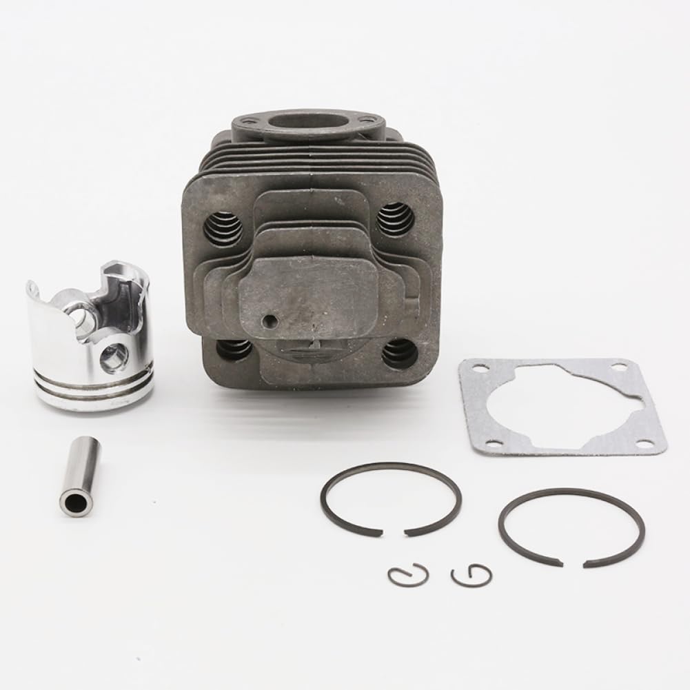 pistone Cilindro 36MM Compatibile con Motore BC 33 32,6CC