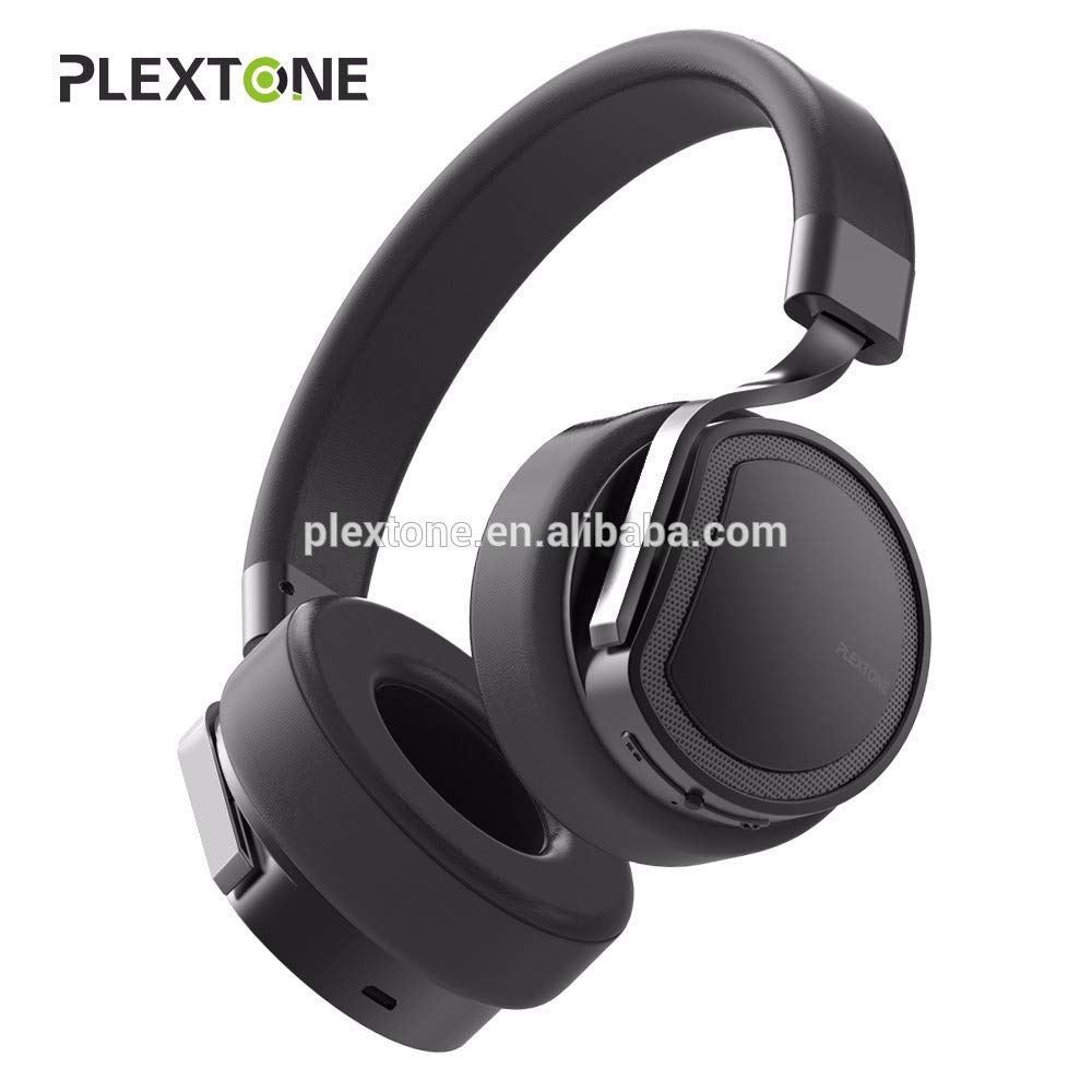 PLEXTONE Over The Ear Bluetooth Headset (Black)