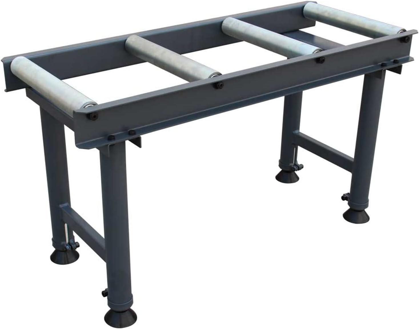 KAKA INDUSTRIAL RB-365 Stands and Supports Heavy-Duty 4 Roller Table 1,300 lbs Capacity