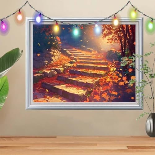 Diamond Painting 5D Paysage Broderie Diamant Grand Format 90x120cm Adulte