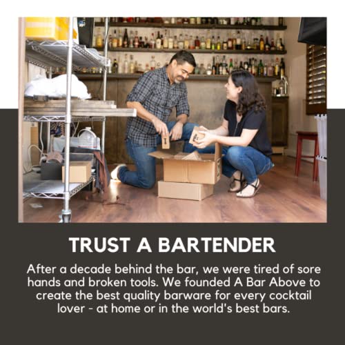 A Bar Above Heavy Duty Bar Mat – Food-Safe Silicone Mat – Bar Mats For Countertop - Commercial Strength Bartender Accessories Dish Drying Mat For Kitchen Counter - Barista Accessories #TOP7