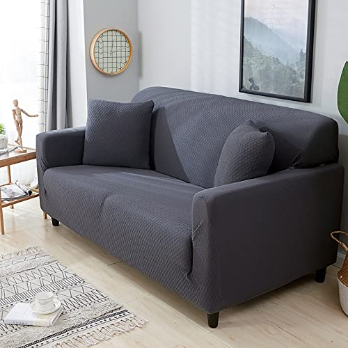 Housse de canapé jacquard extensible grand format pour salon moderne