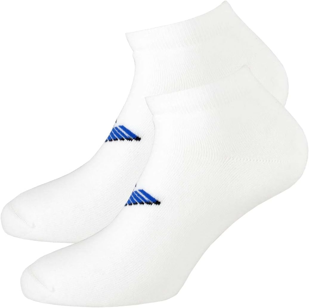 Emporio Armani Men's Basic 2 Pack Eagle Low Ankle Sock, White/White, One Size
