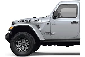 Custom Jeep Cherokee Hood Decals - Display Your Unique Style