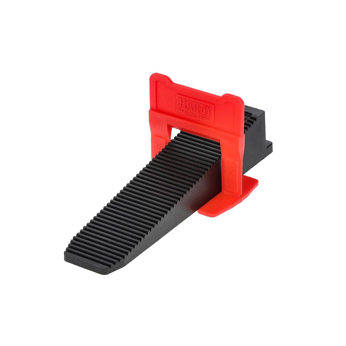 Hardy Working Tools - Système de nivellement pour carrelage 150 pièces, 2 mm - Kit de pose comprenant 50 cales et 100 clips