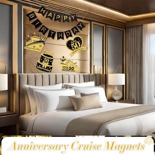 4 imanes decorativos aniversario 50 cruise grandes miniatura 6