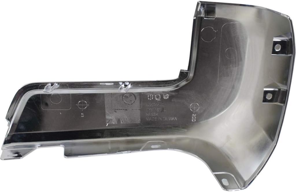 For Toyota Tacoma 2016-2022 Bumper End Driver Side | Rear | Chrome | Plastic | Replacement For TO1104131 | 5215604020
