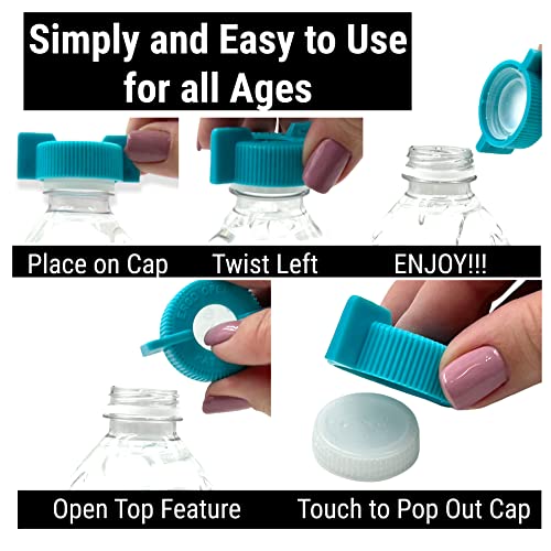 3-Pack-WATER-BOTTLE-Opener-ERGO-OPENER-Arthritis-Sufferers-Elderly-Seniors-Weak-Hands-Easy-Twist-Off-Plastic-Bottle-Opening-Tool-Travel-On-Go-Carpal-Tunnel-MADE-in-USA