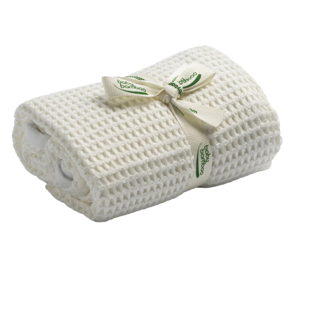 Paragon Microfibre Natural 100% Bamboo Baby Blanket – Undyed & Ultra-Soft – 100X75cm For Cot, Pushchair & Cot Bed – Hypoallergenic And Temperature-Regulating - Perfect Newborn Gift
