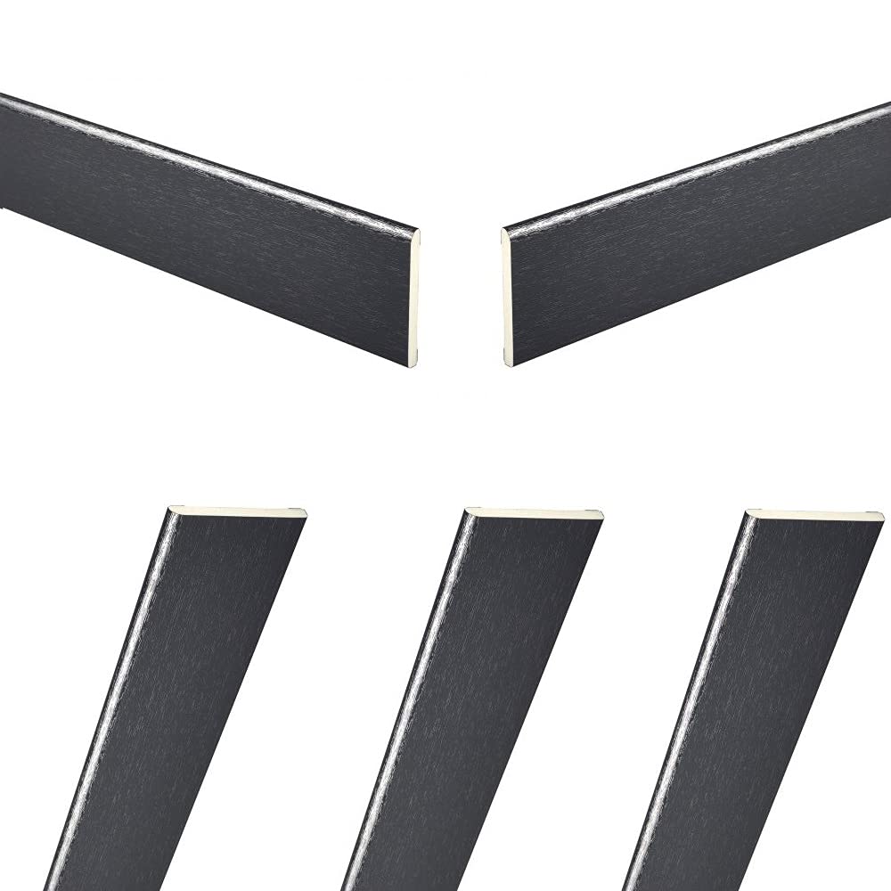 UPVC Anthracite Grey Plastic Trim 45mm X 1m X 5 Pack Nigeria | Ubuy