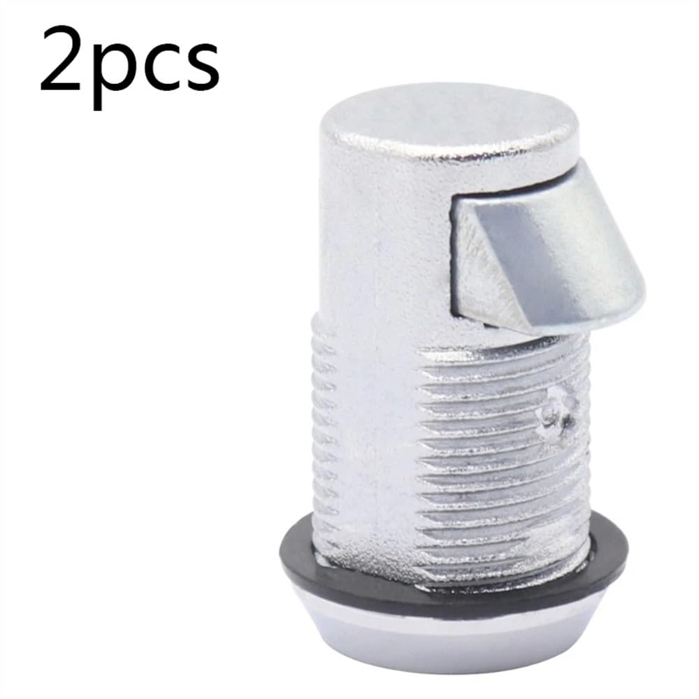 Pestillo de Puerta Universal de aleación de Zinc, 2 uds., for Remolque, RV, Camper, Armario, Cerradura cilíndrica con 2 Llaves