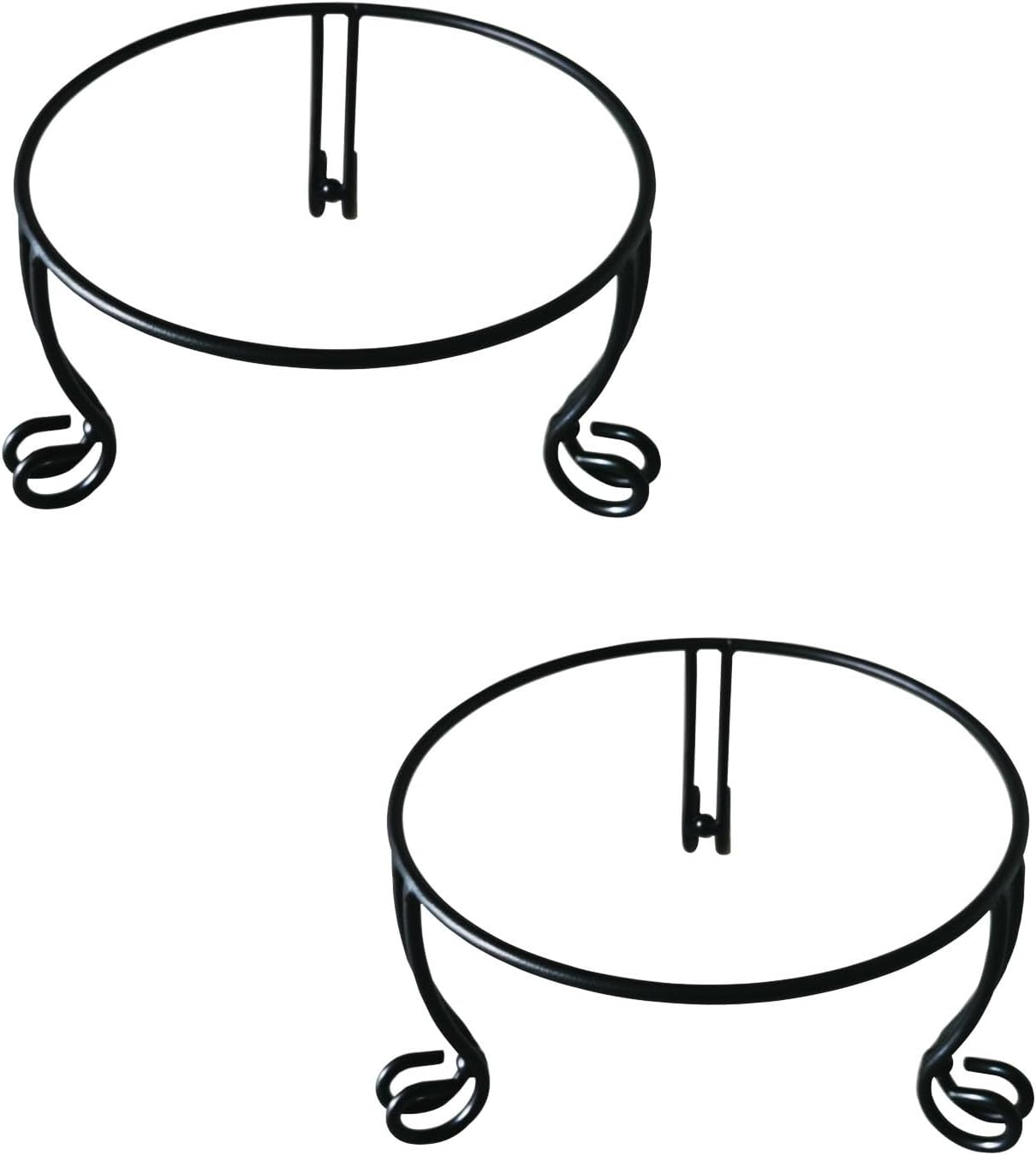 2 Pack Gazing Ball Stand and 18.7'' Tall Plant Stand