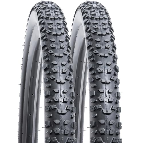 YUNSCM 2-Pack 26" Mountain Bike Tires 26x2.30/2.25/2.35