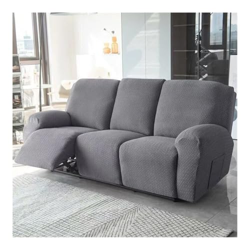 Funda de sofa elastica Jacquard que no se mueve para sillon de sala 3
