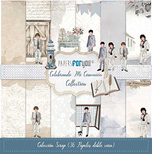 Papers For You Gama 5 Productos de la Colección Celebrando Mi Comunión Niños