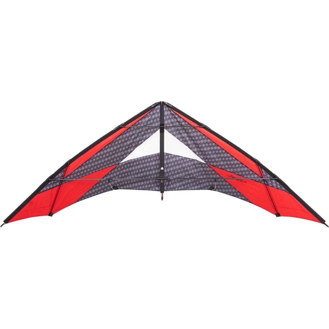 HQ Diseño - Flecha cometa de dos líneas, rápida y precisa, ocupada, velocidad y potencia, avanzados a partir de 14/16/18 años, Dyneema Cordones no incluidos., 2-6 Bft
