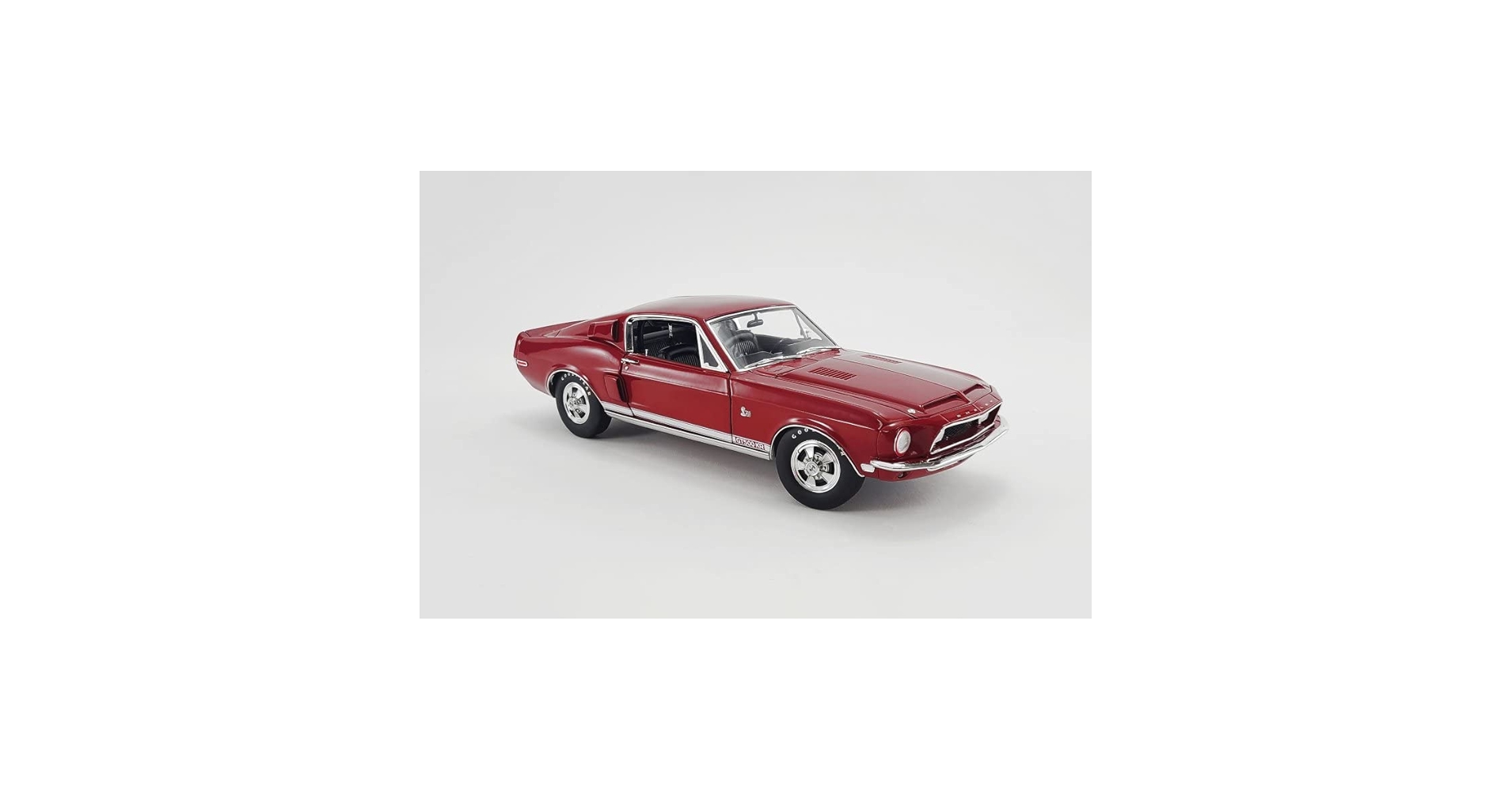1968 Shelby GT-500KR ミニカー1/18 Amazon.com: ModelToyCars 1968 Ford Mustang Shelby GT500 KR