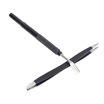 Stainless Steel Tick Remover Kit, Completely Remove Ticks Tick Remover Tweezers Tick Remover Tools Waterproof Tick Remover for Dog for Tick Remover