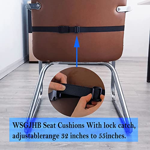 Image of WSGJHB Comfort Seat Cushion Pillow for Office Chair /Car Chair Cushions | Car Booster Seat Cushion, Butt, Tailbone, Back, Coccyx, Short People Adult Booster Chair Cushions Relief Pad