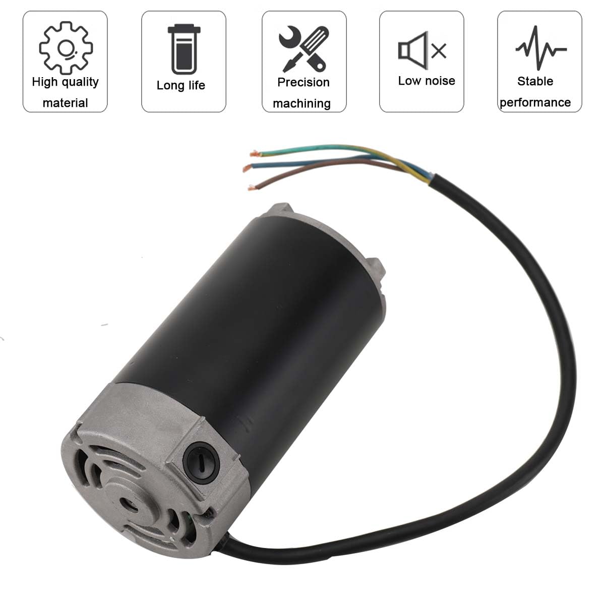 Mini Moteur de Tour, Moteur Electrique 220v 550w 6000RPM/m, Haute Vitesse à Couple élevé, Moteur de Remplacement pour Tours équipements de machines