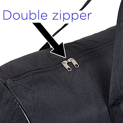 36" 70Lb Luggage Maletín Bolso Gusano Extraligero Duffle Roll Bag Suitcase Black4