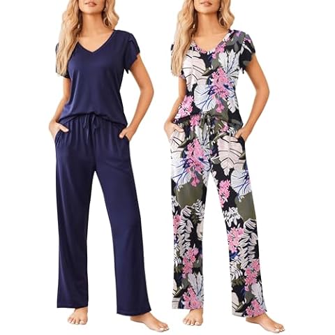 Ekouaer Women's Pajama Set Cover