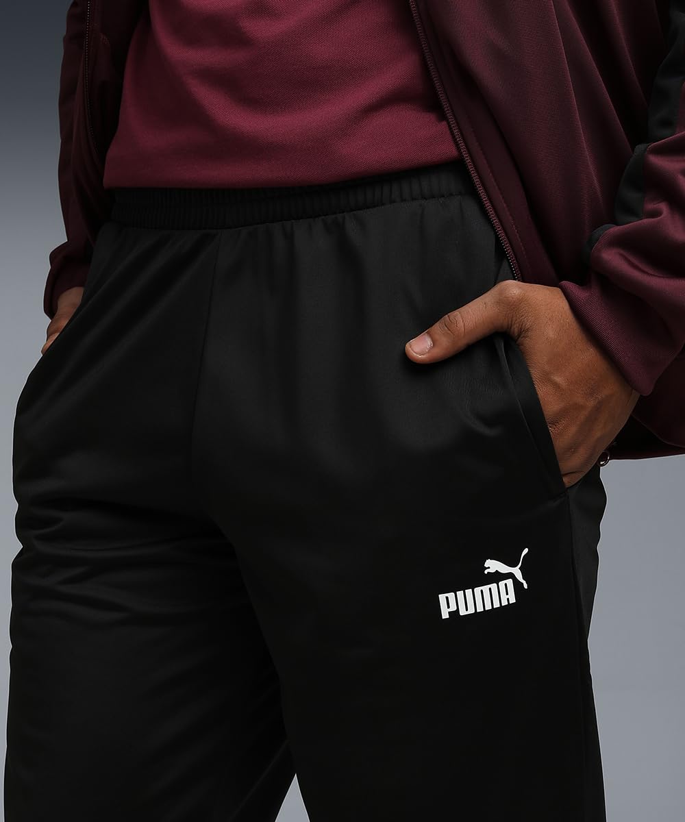PUMA Chándal de hombre Acetata Poly Colourblock Burdeos Código 687304-96
