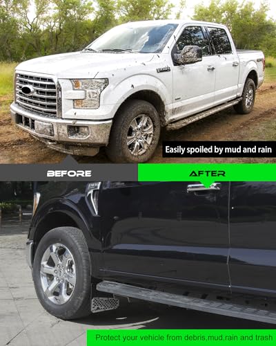 Image of TRUMGETA 2X Truck Mud Flaps Fit for Ford F150 F250 F350 F450 Splash Guards Off-Road Style